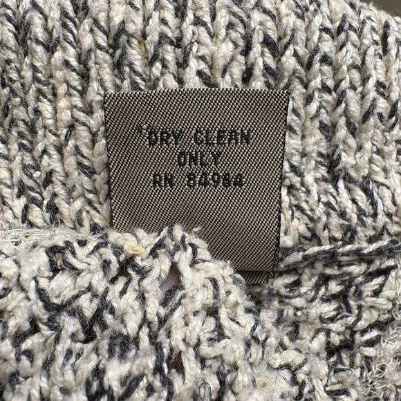 VTG Structure Silk Blend Grandaacore Quiet Luxury Button Up Sweater Womens Sz M - Picture 5 of 5